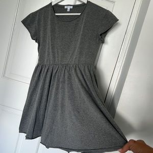 Abound!! LIKE NEW!  Corton Dress grey short sleeve size S!!! SUPER OFFER!! $17